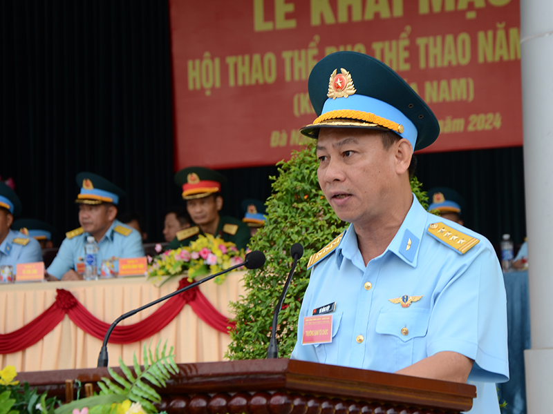 Quân chủng Phòng không - Không quân khai mạc Hội thao thể dục thể thao khu vực phía Nam