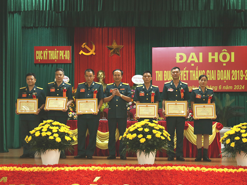Cục Kỹ thuật Quân chủng PK-KQ tổ chức Đại hội Thi đua quyết thắng giai đoạn 2019-2024