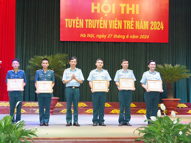 Học viện Phòng không - Không quân tổ chức Hội thi Tuyên truyền viên trẻ năm 2024