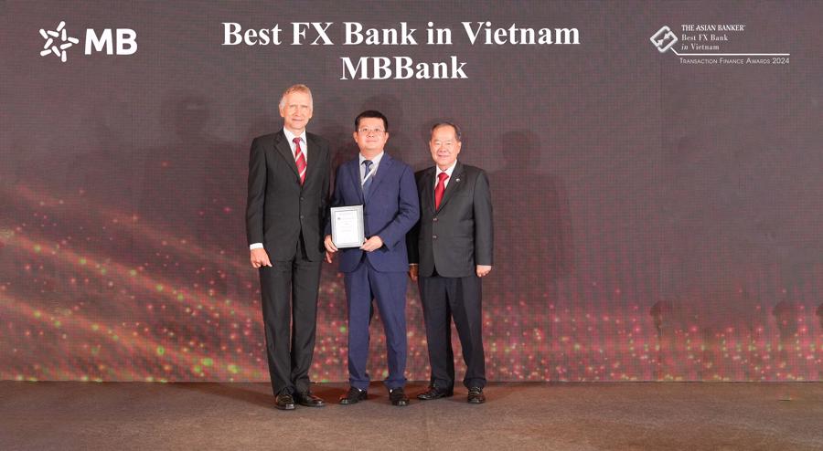 MB là Ngân hàng Ngoại hối tốt nhất tại Việt Nam, theo đánh giá của The Asian Bankers