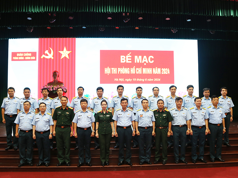 Quân chủng Phòng không - Không quân Bế mạc Hội thi Phòng Hồ Chí Minh năm 2024