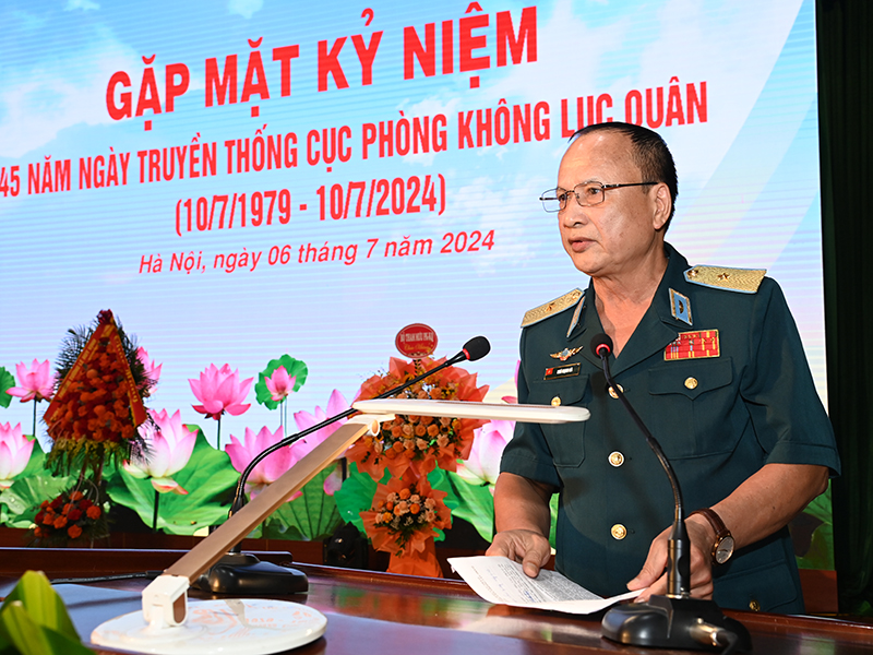 Cục Phòng không lục quân Gặp mặt kỷ niệm 45 năm Ngày truyền thống (10-7-1979/10-7-2024)