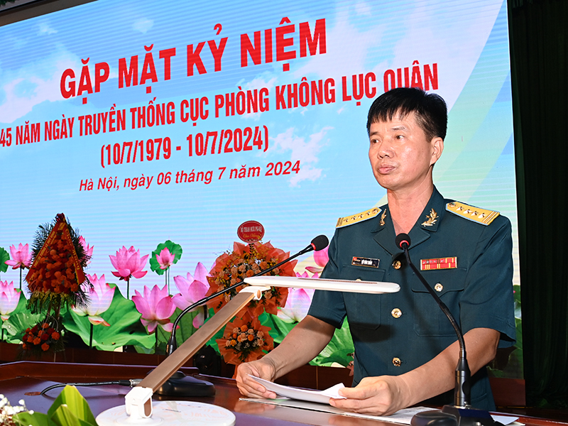 Cục Phòng không lục quân Gặp mặt kỷ niệm 45 năm Ngày truyền thống (10-7-1979/10-7-2024)