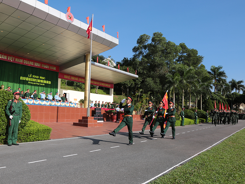 Cơ quan Chủ nhiệm Phòng không toàn quân khai mạc Hội thi kíp chiến đấu sở chỉ huy Lữ đoàn Phòng không năm 2024