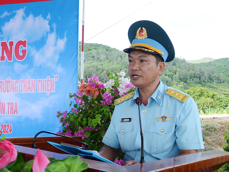 Trung đoàn 224 tổ chức phát động trồng cây  “vì thành phố xanh - môi trường thân thiện”