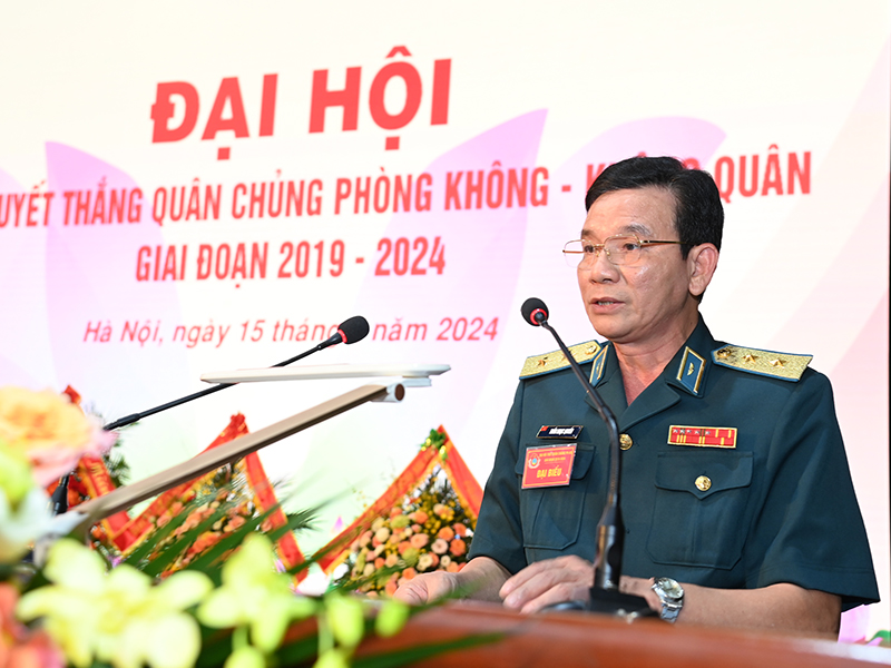 Quân chủng Phòng không - Không quân tổ chức Đại hội Thi đua quyết thắng giai đoạn 2019-2024