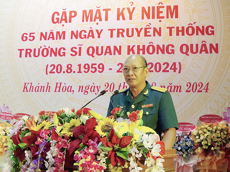 Trường Sĩ quan Không quân gặp mặt kỷ niệm 65 năm Ngày truyền thống