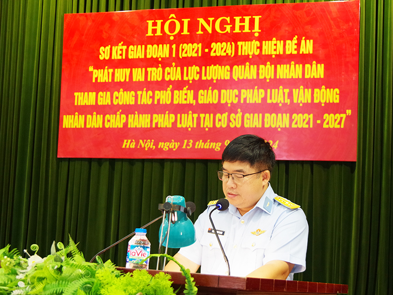 Sư đoàn 371 sơ kết giai đoạn 1 thực hiện Đề án 1371