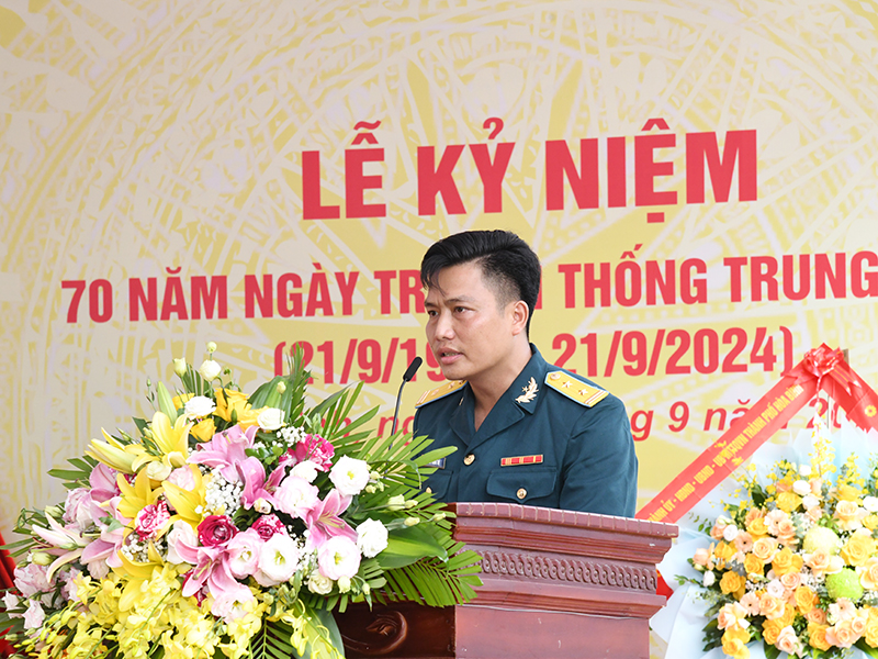 Trung đoàn 250 tổ chức Lễ Kỉ niệm 70 năm Ngày truyền thống (21-9-1954/21-9-2024)