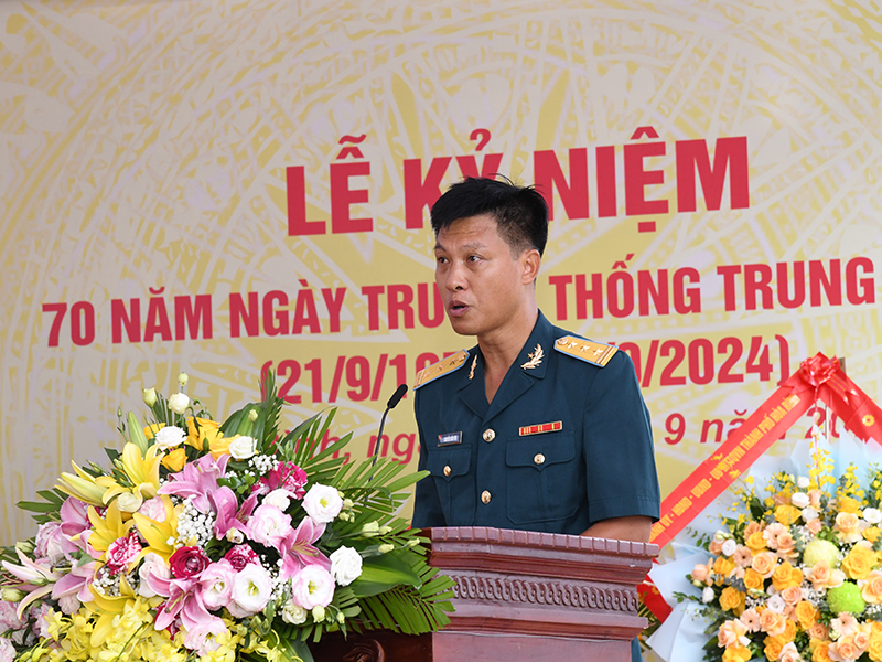 Trung đoàn 250 tổ chức Lễ Kỉ niệm 70 năm Ngày truyền thống (21-9-1954/21-9-2024)