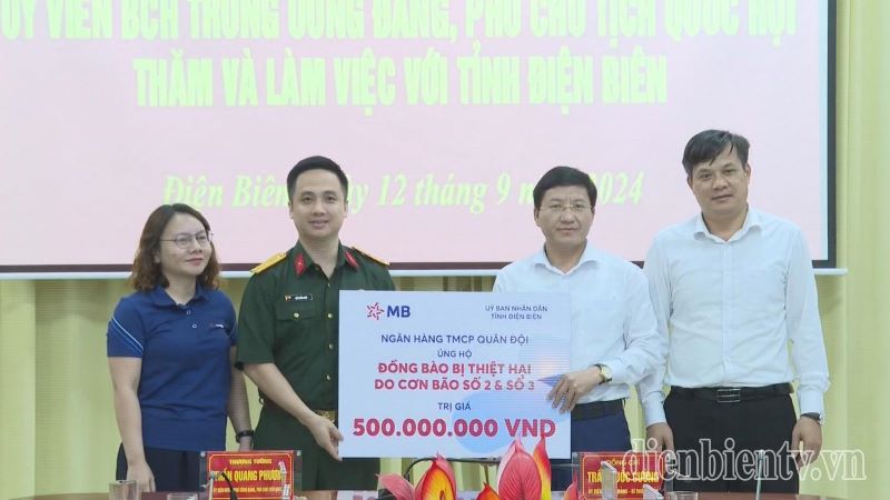 MB góp một ngày công, sẻ chia cùng đồng bào