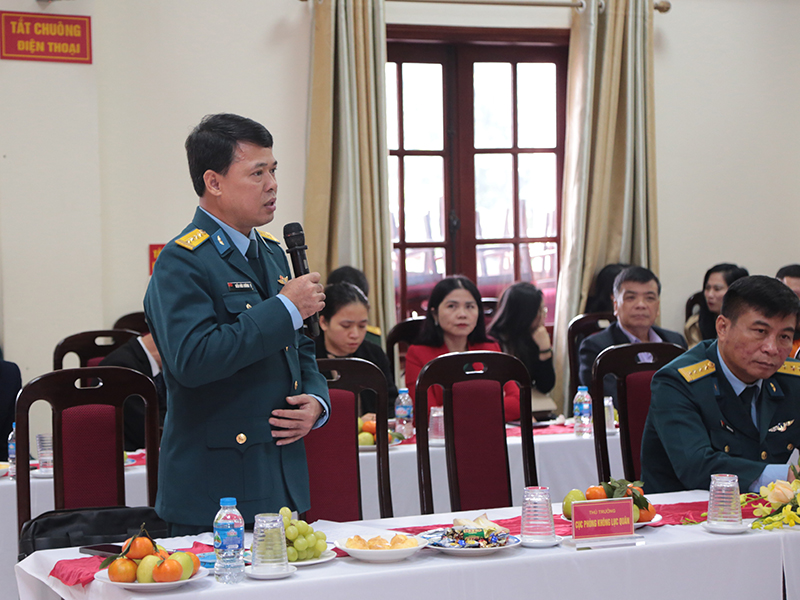 Quân chủng Phòng không - Không quân gặp mặt đại biểu các cơ quan thông tấn báo chí nhân dịp Xuân Giáp Thìn - 2024