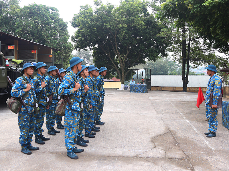 Binh chủng Hóa học kiểm tra công tác phòng hóa năm 2024 tại Tiểu đoàn Phòng hóa 23, Bộ Tham mưu Phòng không - Không quân