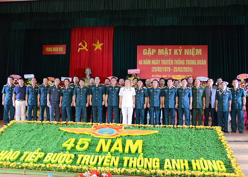 Trung đoàn 929 gặp mặt kỷ niệm 45 năm Ngày truyền thống (25-2-1979/25-2-2024)