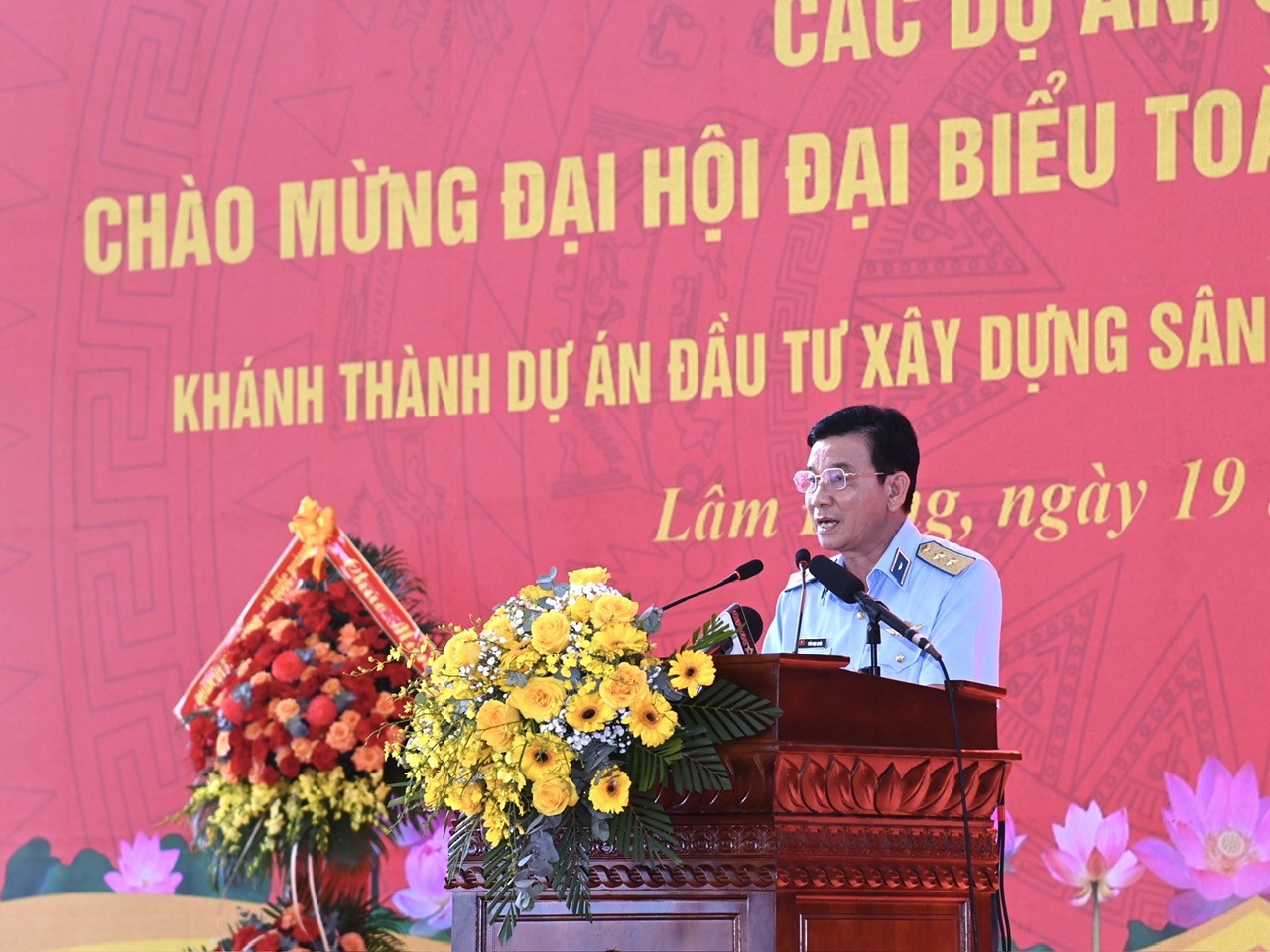 Bộ Quốc ph&ograve;ng kh&aacute;nh th&agrave;nh S&acirc;n bay qu&acirc;n sự Phan Thiết, tỉnh L&acirc;m Đồng