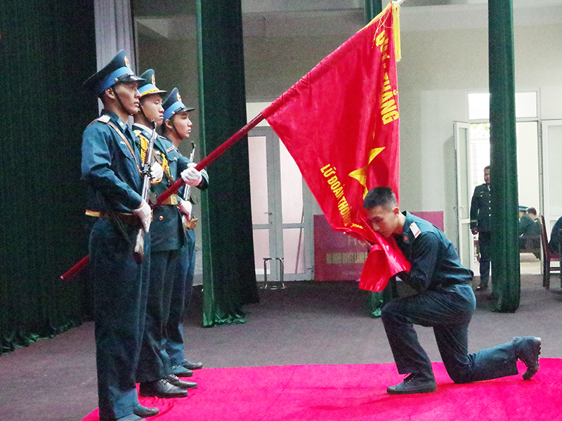 Lữ đoàn Thông tin 26 tổ chức Lễ tiễn quân nhân hoàn thành nghĩa vụ quân sự tại ngũ năm 2025