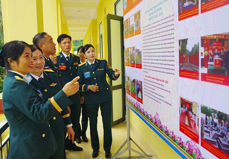 Hội Phụ nữ cơ sở 2 Phòng (Chính trị và Hậu cần - Kỹ thuật), Sư đoàn 363 tổ chức Đại hội nhiệm kỳ 2025 - 2030