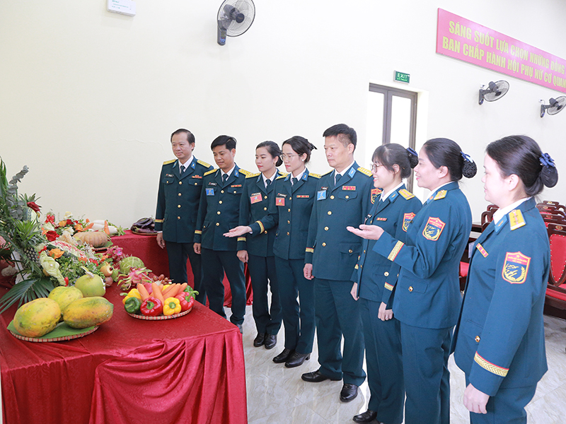 Hội Phụ nữ cơ quan Bộ Tham mưu Quân chủng Phòng không - Không quân tổ chức Đại hội nhiệm kỳ 2025 - 2030