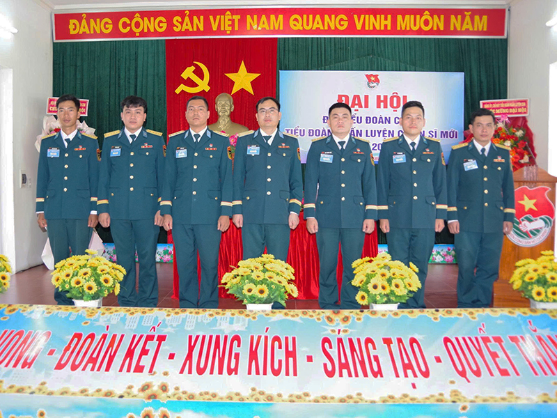 Đoàn cơ sở Tiểu đoàn huấn luyện chiến sĩ mới, Sư đoàn 375 tổ chức Đại hội đại biểu nhiệm kỳ 2025 - 2030