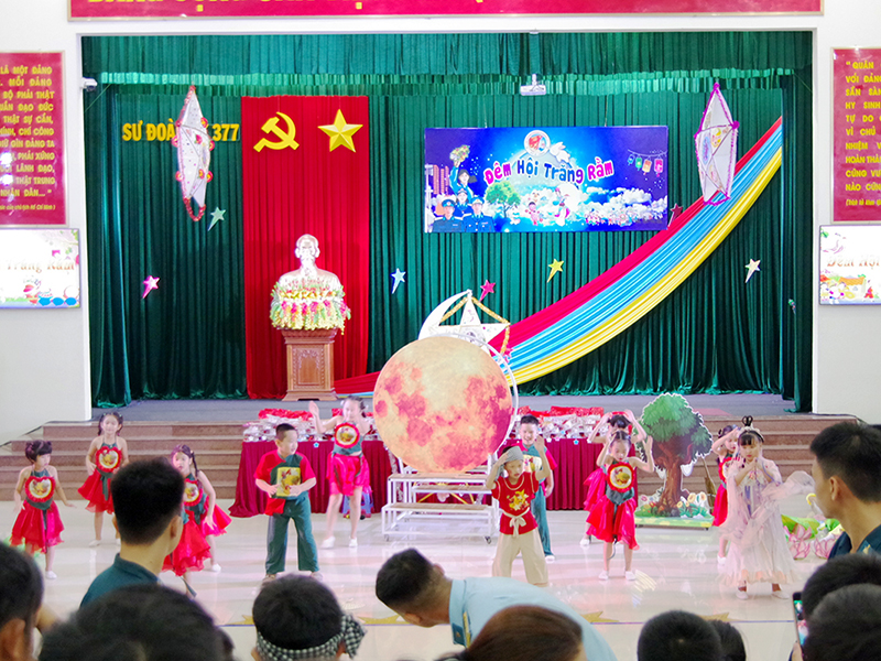 Các cơ quan Sư đoàn 377 tổ chức Chương trình “Đêm hội trăng rằm” năm 2025