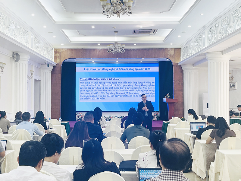 Bộ Khoa học và Công nghệ tập huấn chính sách, pháp luật về thực hành kinh doanh có trách nhiệm trong lĩnh vực khoa học và công nghệ năm 2025