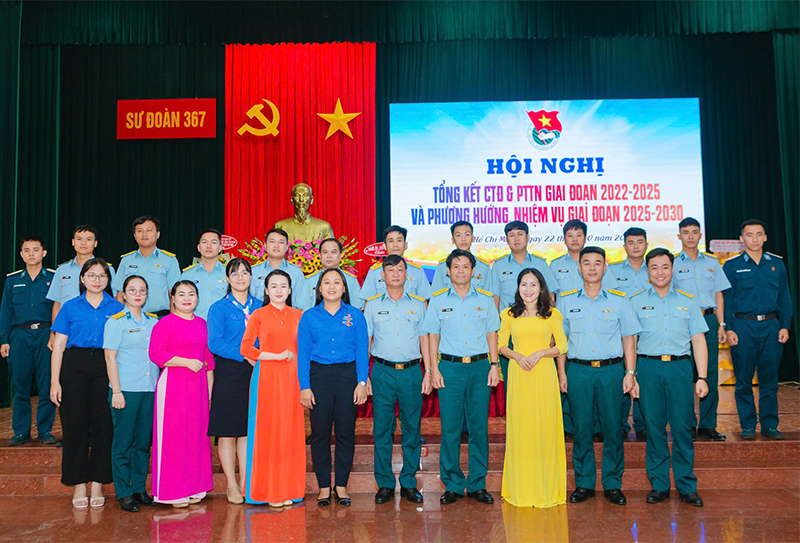 Sư đoàn 367 tổng kết công tác Đoàn và phong trào thanh niên giai đoạn 2022-2025