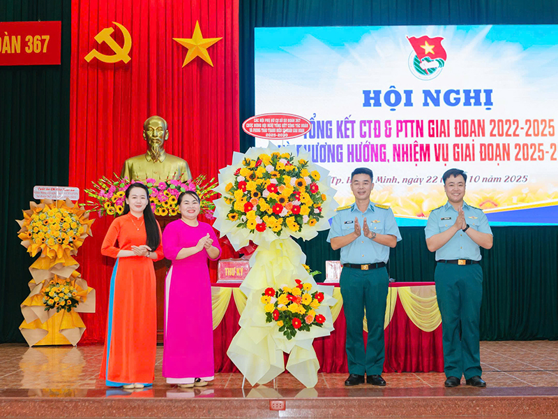 Sư đoàn 367 tổng kết công tác Đoàn và phong trào thanh niên giai đoạn 2022-2025