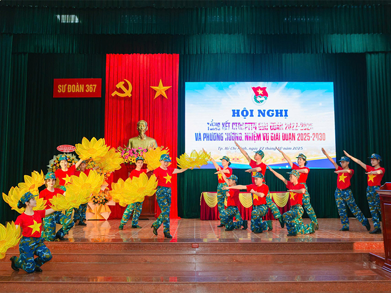 Sư đoàn 367 tổng kết công tác Đoàn và phong trào thanh niên giai đoạn 2022-2025