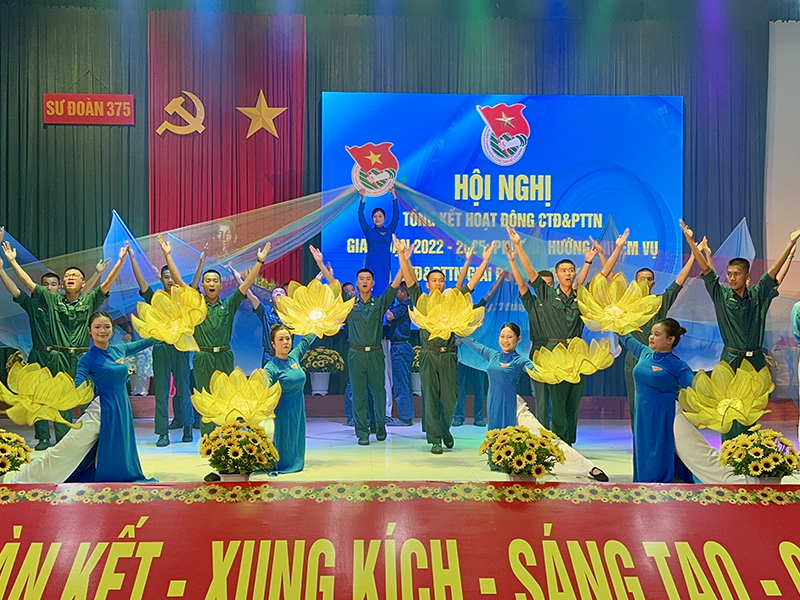 Sư đoàn 375 tổng kết công tác Đoàn và phong trào thanh niên giai đoạn 2022-2025