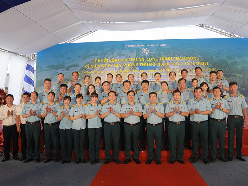 Khởi công dự án xây dựng Trường Đào tạo cán bộ Lê Hồng Phong TP Hà Nội