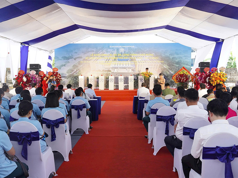 Khởi công dự án xây dựng Trường Đào tạo cán bộ Lê Hồng Phong TP Hà Nội