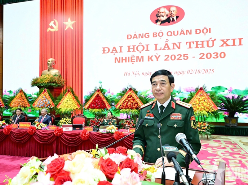 Lãnh đạo Đảng, Nhà nước dự, chỉ đạo phiên bế mạc Đại hội đại biểu Đảng bộ Quân đội lần thứ XII