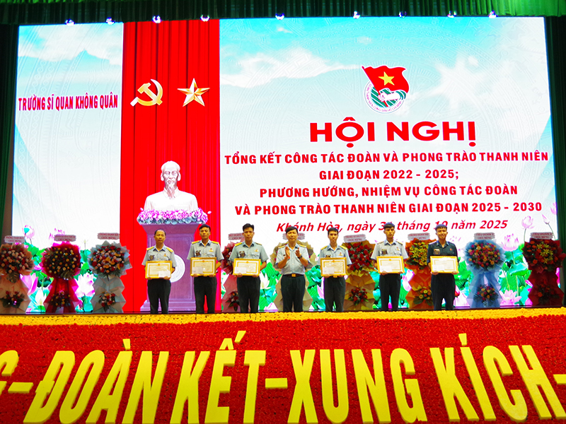 Trường Sĩ quan Không quân tổng kết công tác Đoàn và phong trào thanh niên giai đoạn 2022-2025