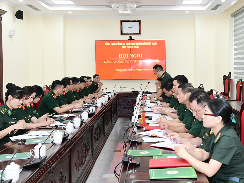 Tổng cục Chính trị QĐND Việt Nam tổ chức tập huấn thông tin, tuyên truyền Đề án 1219 khu vực phía Bắc