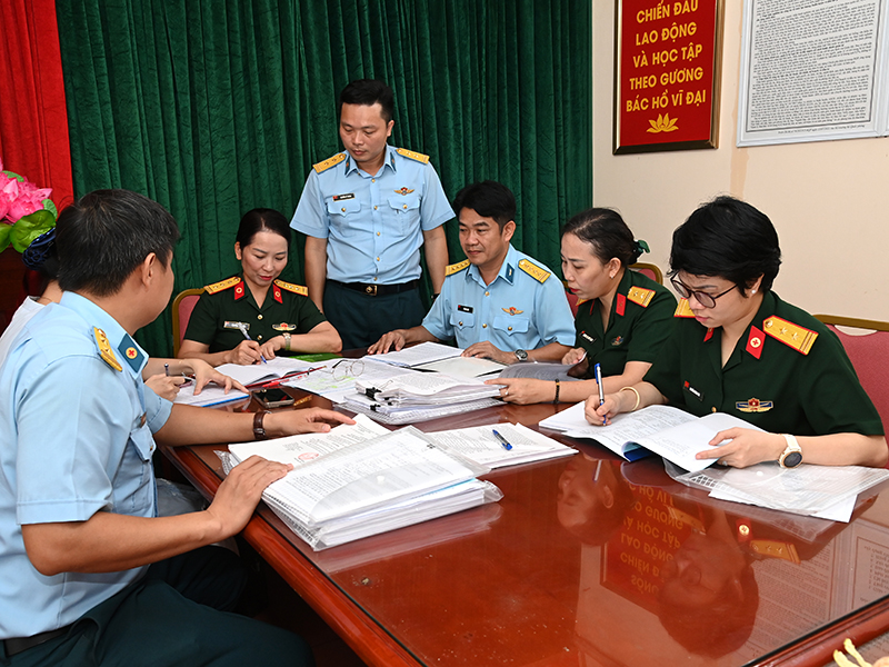 Bộ Quốc phòng kiểm tra, nắm tình hình công tác Dân số, gia đình và trẻ em từ năm 2023 đến nay tại Quân chủng PK-KQ