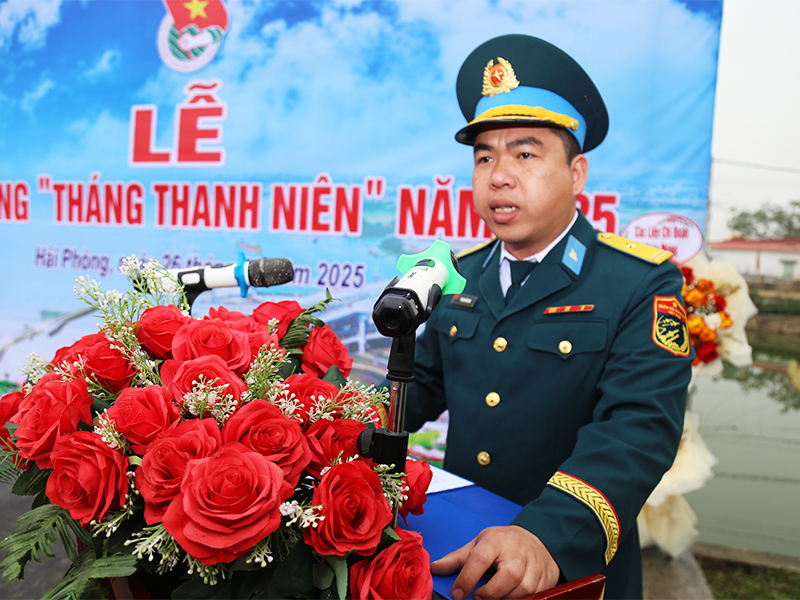 Trung đoàn 238 tổ chức Lễ phát động “Tháng Thanh niên” năm 2025