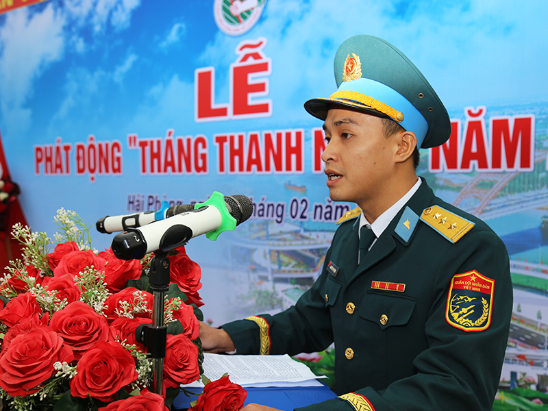 Trung đoàn 238 tổ chức Lễ phát động “Tháng Thanh niên” năm 2025