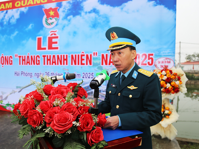 Trung đoàn 238 tổ chức Lễ phát động “Tháng Thanh niên” năm 2025