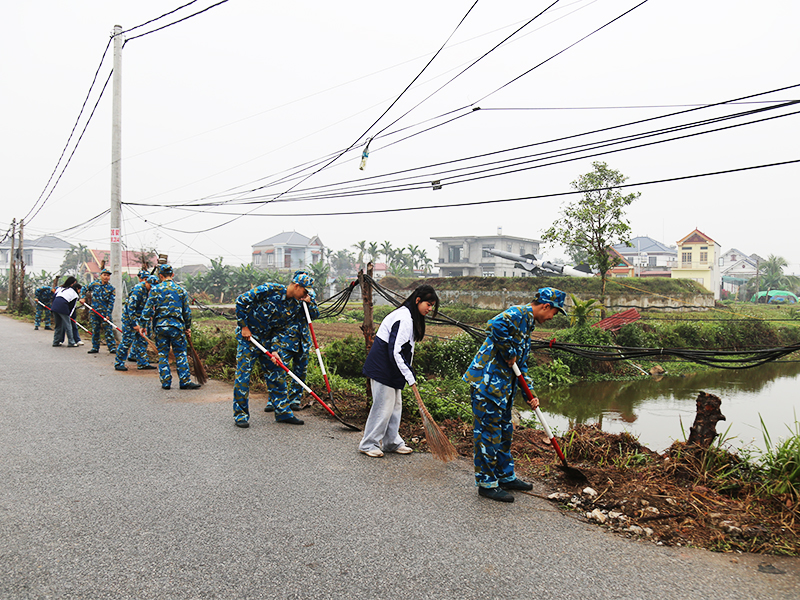 Trung đoàn 238 tổ chức Lễ phát động “Tháng Thanh niên” năm 2025