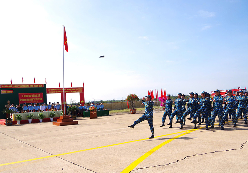 Các đơn vị trong Quân chủng Phòng không - Không quân đồng loạt tổ chức Lễ ra quân huấn luyện năm 2025