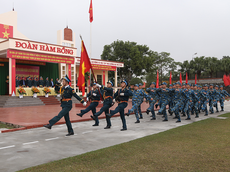 Các đơn vị trong Quân chủng Phòng không - Không quân đồng loạt tổ chức Lễ ra quân huấn luyện năm 2025