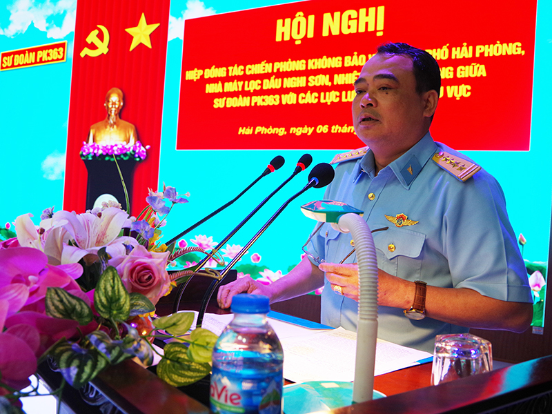 Sư đoàn 363 tổ chức Hội nghị hiệp đồng tác chiến với các đơn vị trong khu vực