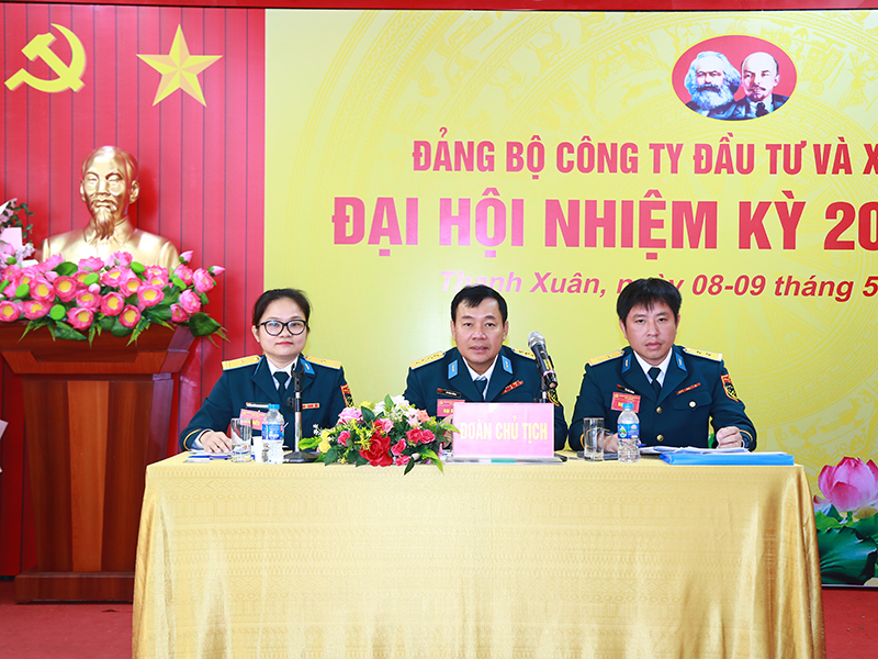 Đảng bộ Công ty đầu tư và xây lắp ACC tổ chức Đại hội nhiệm kỳ 2020-2025