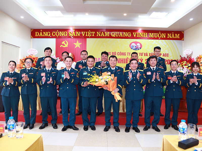 Đảng bộ Công ty đầu tư và xây lắp ACC tổ chức Đại hội nhiệm kỳ 2020-2025