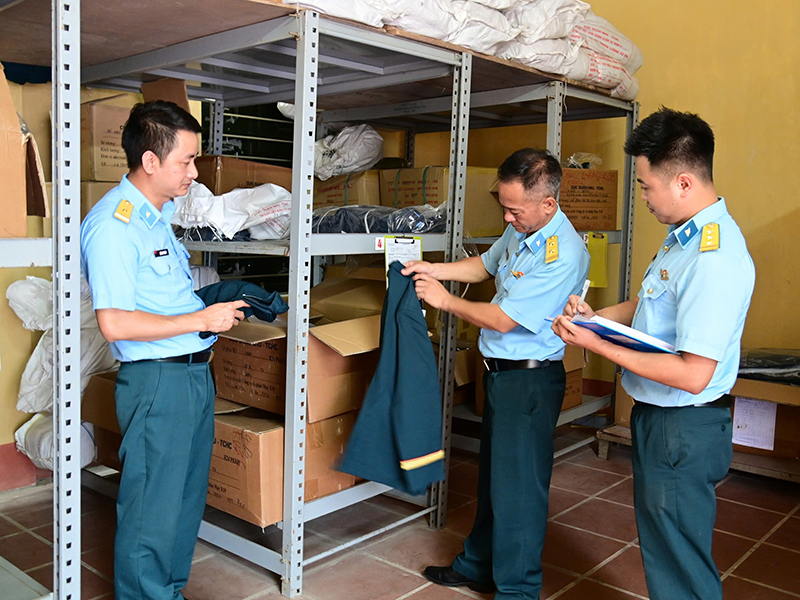 Sư đoàn 365 bảo đảm tốt quân nhu cho bộ đội