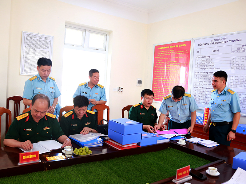 Cục Tuyên huấn, Tổng cục Chính trị kiểm tra, khảo sát, nắm tình hình hoạt động công tác Tuyên huấn tại Sư đoàn 371 và Lữ đoàn Thông tin 26