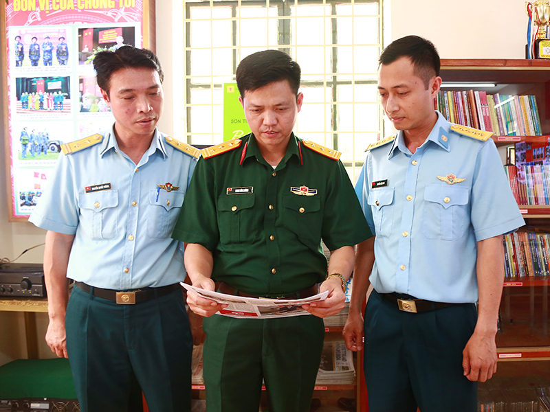 Cục Tuyên huấn, Tổng cục Chính trị kiểm tra, khảo sát, nắm tình hình hoạt động công tác Tuyên huấn tại Sư đoàn 371 và Lữ đoàn Thông tin 26