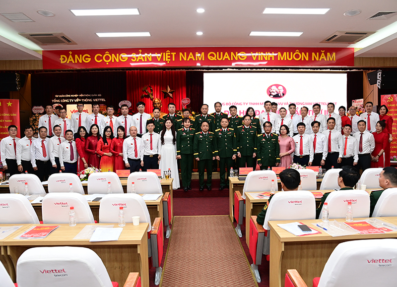 Đảng bộ Công ty Trách nhiệm hữu hạn (TNHH) Một thành viên (MTV) Dịch vụ và Thương mại VIETTELPOST tổ chức Đại hội đại biểu nhiệm kỳ 2025-2030