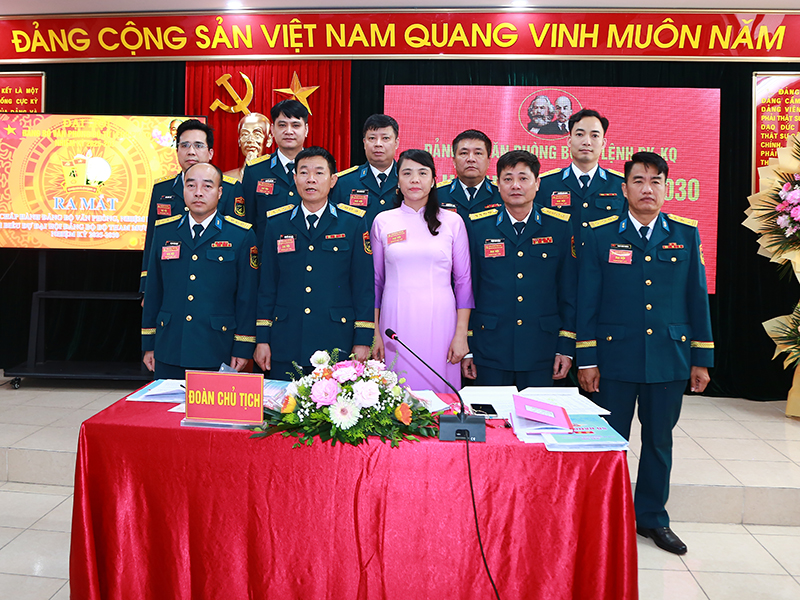 Đảng bộ Văn phòng Đảng ủy, Bộ Tư lệnh Quân chủng PK-KQ tổ chức Đại hội nhiệm kỳ 2025-2030