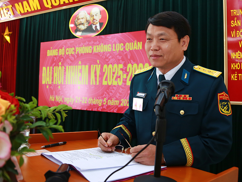 Đảng bộ Cục Phòng không Lục quân tổ chức Đại hội nhiệm kỳ 2025-2030